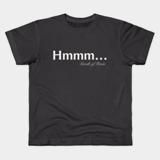 Hmmm Kids T-Shirt